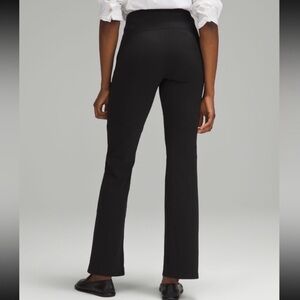 Lululemon Smooth Fit High Rise Pull On Pant Full Length Women’s 14 Black